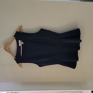 Forever 21 black peplum top